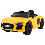 Elektrické autíčko Audi R8 Spyder RS Eva - nelakované - žlté